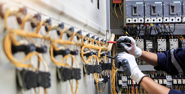 Professional Electrician technician working in Apple Mountain Lake, VA